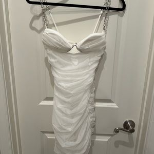 Fashion nova dress with bling straps